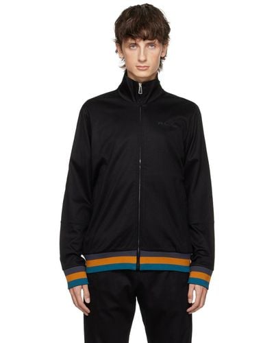 PS by Paul Smith Black Striped Jacket