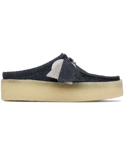 Clarks Chaussures oxford wallabee cup noires