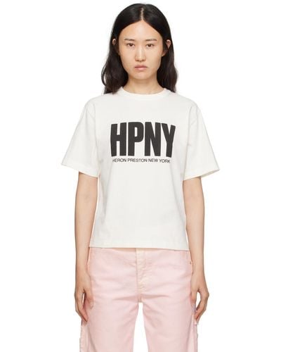 Heron Preston White 'hpny' T-shirt - Multicolour