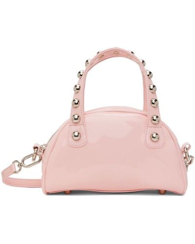 Justine Clenquet Liv Patent Bag - Pink