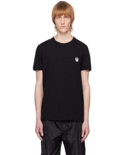 Dolce & Gabbana T-shirt noir à écusson