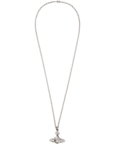 Vivienne Westwood New Petite Orb Necklace - Black