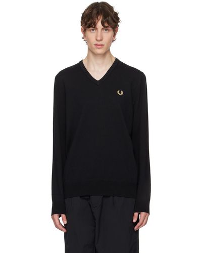 Fred Perry F perry pull noir