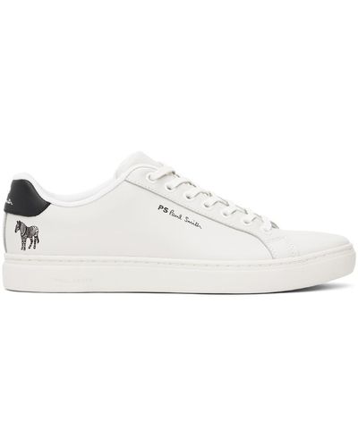 PS by Paul Smith Off-white Rex Sneakers - Black