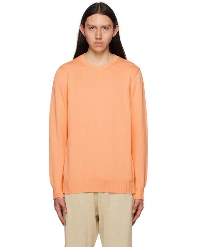 Ghiaia Crewneck Sweater - Orange