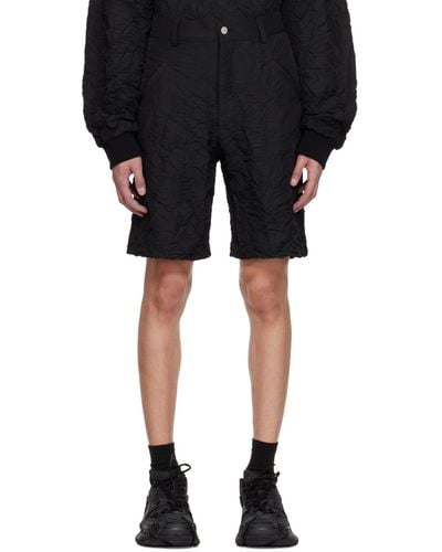 Spencer Badu Tailored Shorts - Black
