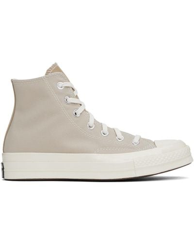 Converse Beige Chuck 70 Sneakers - Black