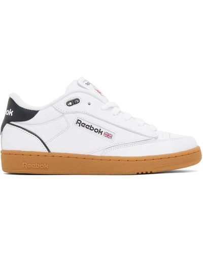 Reebok Baskets club c bulc blanches - Noir