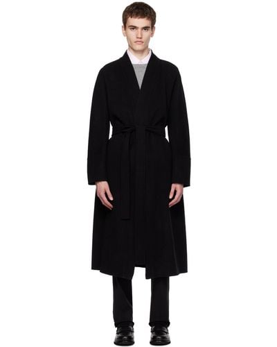 Max Mara Black Calla Coat