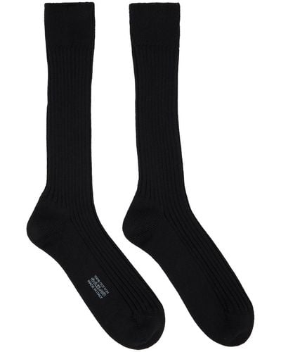 Tom Ford Rib Socks - Black