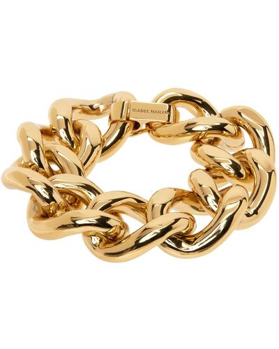 Isabel Marant Gold Chain Bracelet - Metallic