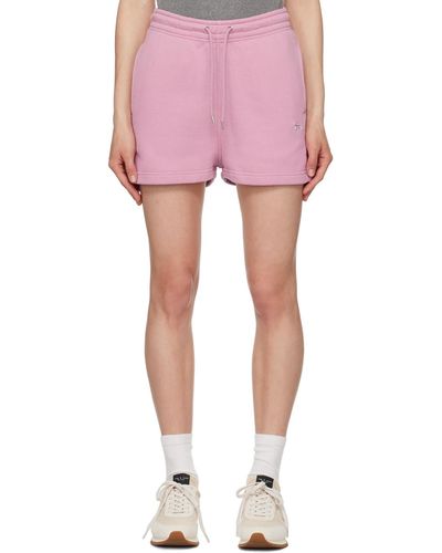 Maison Kitsuné Baby Fox Shorts - Pink