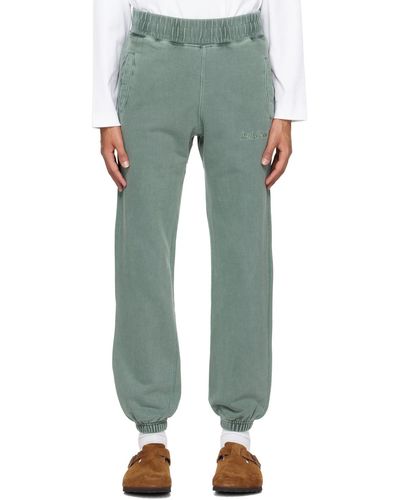 AWAKE NY Embroide Sweatpants - Green