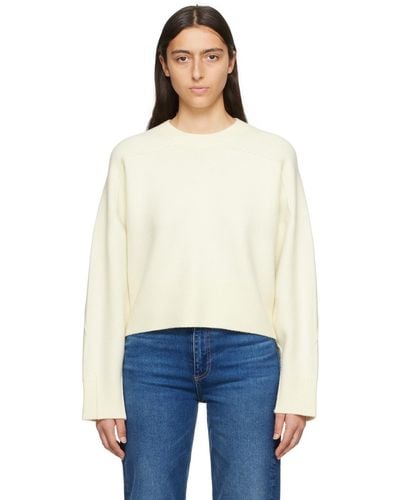 Rag & Bone Off-white Bridget Sweater - Blue