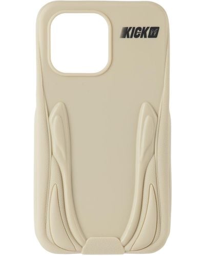 Urban Sophistication Off- 'The Kick' Iphone 14 Pro Max Case - Natural