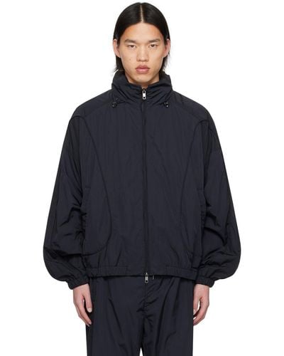 WOOYOUNGMI Panelled Track Jacket - Blue