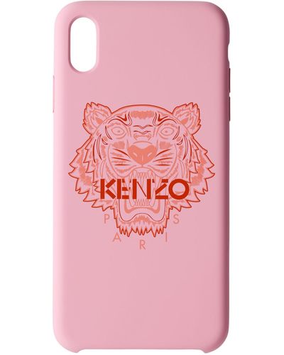 KENZO Étui pour iphone x+ tiger - Rose