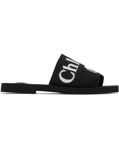 Chloé Chloé Slides - Black