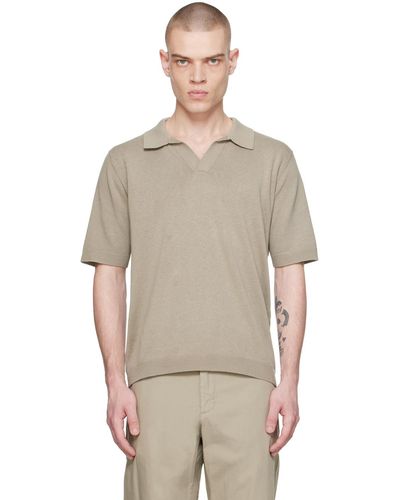 Norse Projects Polo leif gris - Neutre