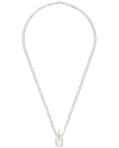 ALAN CROCETTI 'gem In Heat' Necklace - White