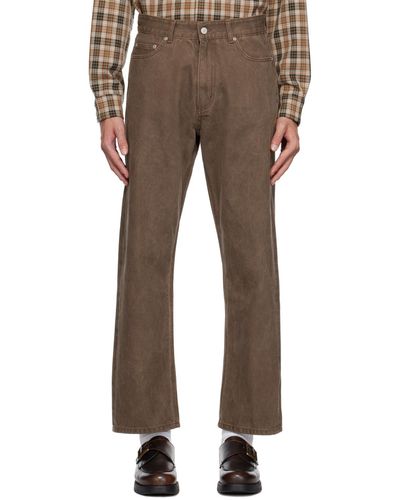 Uniform Bridge Jean comfort brun - Marron