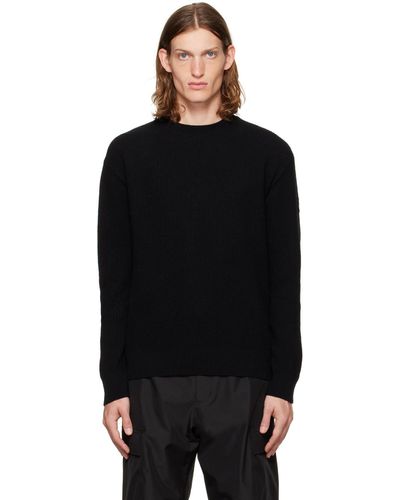 Moncler Patch Sweater - Black