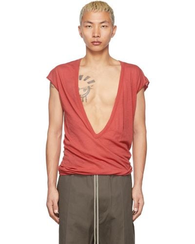 Rick Owens Dylan T-shirt - Red