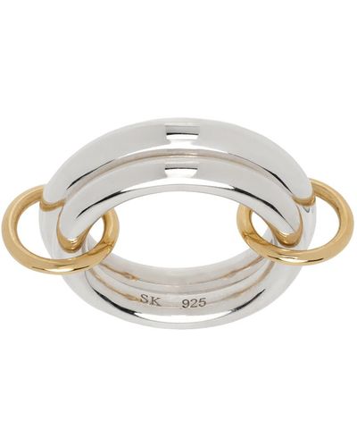 Spinelli Kilcollin Virgo Sy Core Ring - Metallic