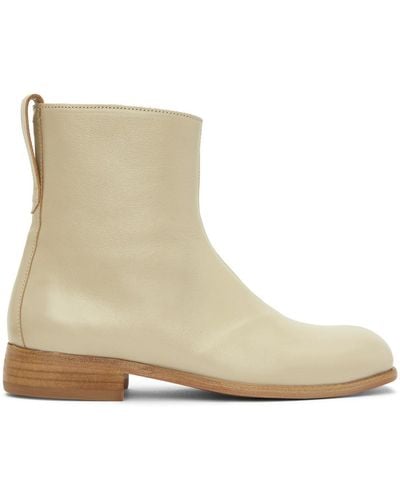 Our Legacy Beige Michaelis Boots - Natural