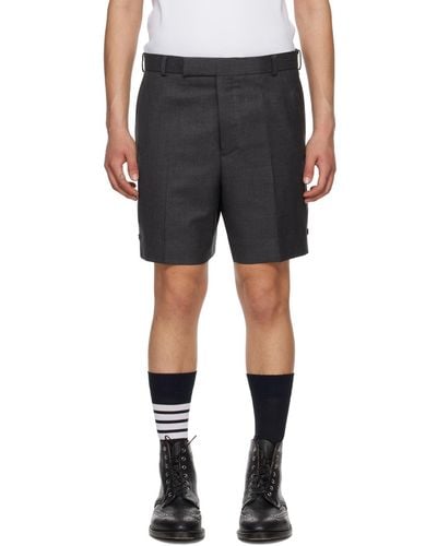 Thom Browne Thom E Sack Mini Shorts - Black