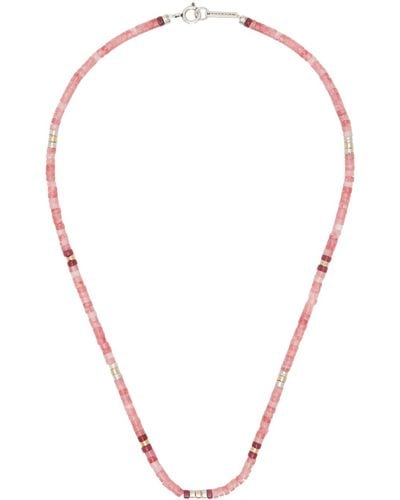 Isabel Marant Pink Perfectly Man Necklace - Multicolour