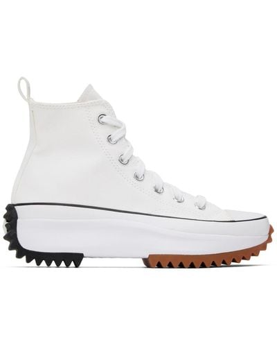 Converse Run Star Hike High-top Canvas Sneakers - White