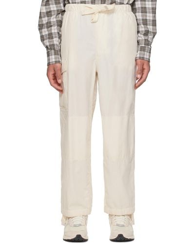 Nanamica Off- Easy Cargo Trousers - White