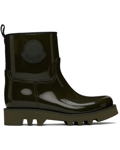 Moncler Ginette Boots - Green