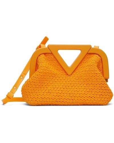 Bottega Veneta Orange Point Top Handle Bag - Multicolor