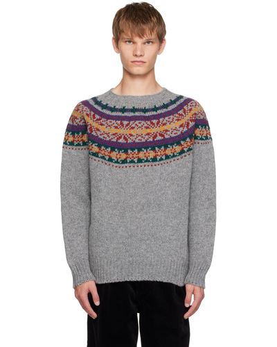 Howlin' Fragments Of Light Sweater - Grey