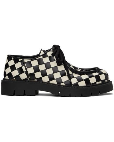 Bottega Veneta Black & White Haddock Derbys