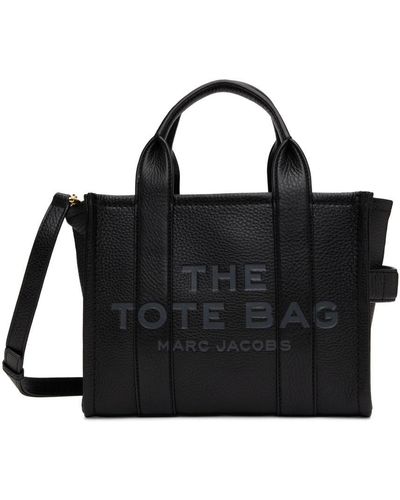 Marc Jacobs The Leather Mini Tote Bag トート - ブラック