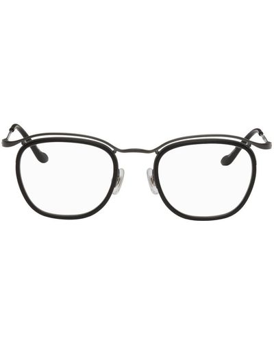 Matsuda Gunmetal M3092 Glasses - Black