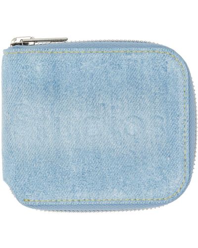 Acne Studios Portefeuille bleu en denim