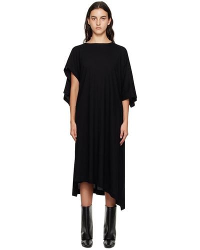 Issey Miyake Black Square One Midi Dress