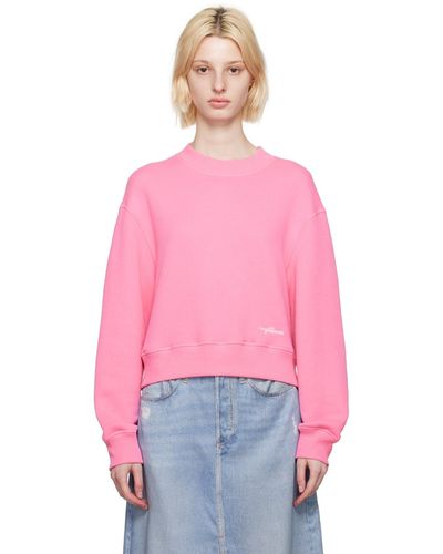 Rag & Bone Crewneck Sweatshirt - Pink