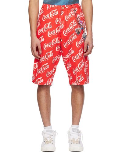 ERL Printed Shorts - Red