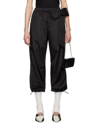 Black Simone Rocha Pants for Women | Lyst