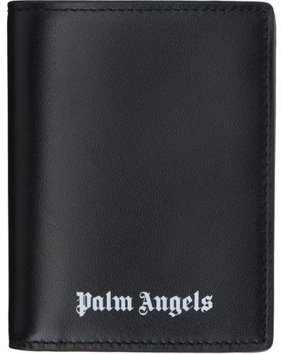 Palm Angels Black Logo Wallet