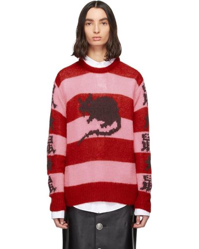 Marc Jacobs Stray Rats X The Grunge Jumper - Red