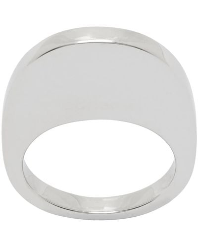 Coperni Swipe Ring - White