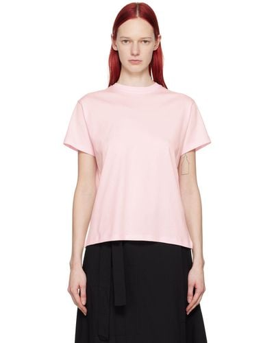 Studio Nicholson Marine T-shirt - Pink