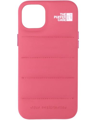 Urban Sophistication 'The Puffer' Iphone 14 Plus Case - Pink