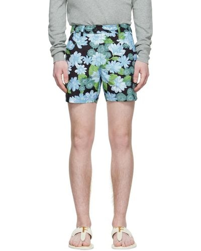 Tom Ford Cotton Shorts - Blue
